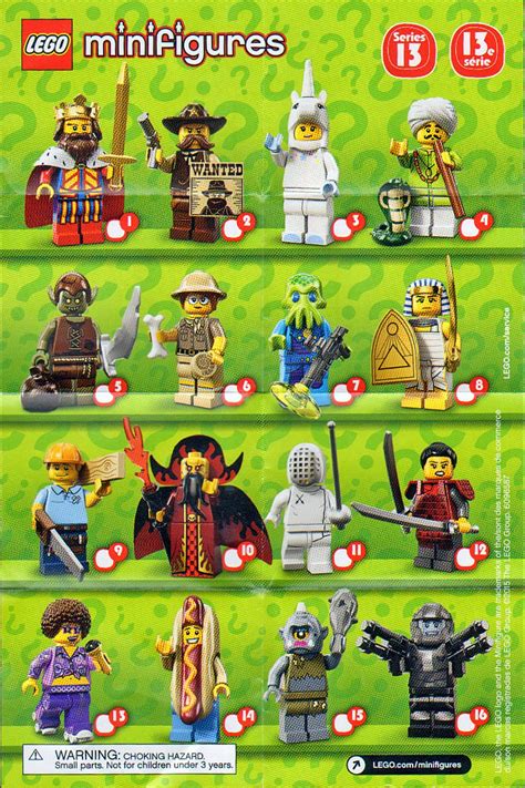 series 13 minifigures